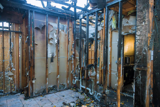 Professional Fire Damage Removal technician working in Mullica Hill, NJ